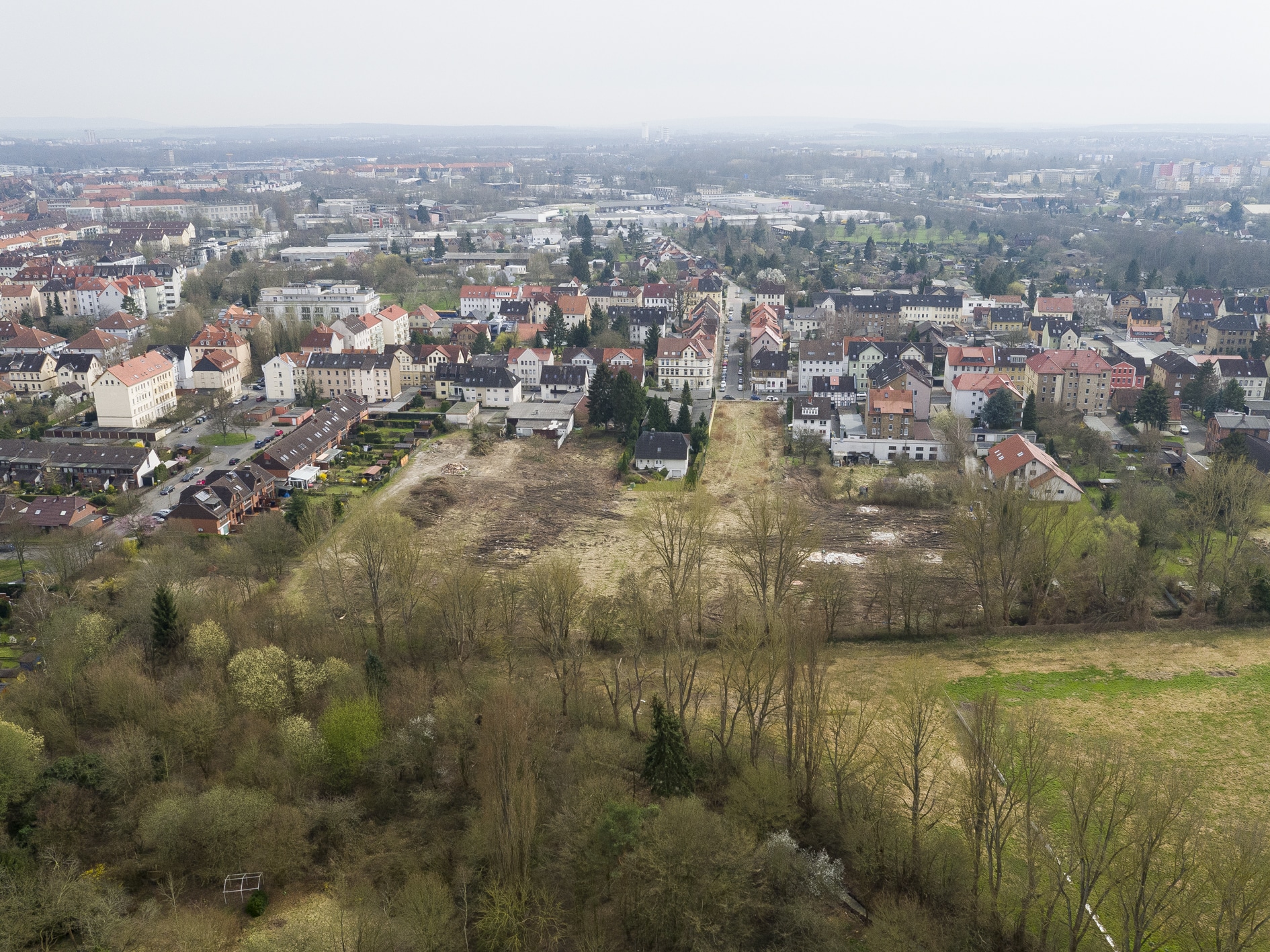 Luftaufnahme Westliches Ringgebiet